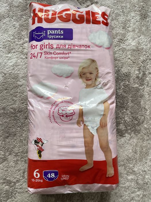 Підгузки - трусики Huggies 6