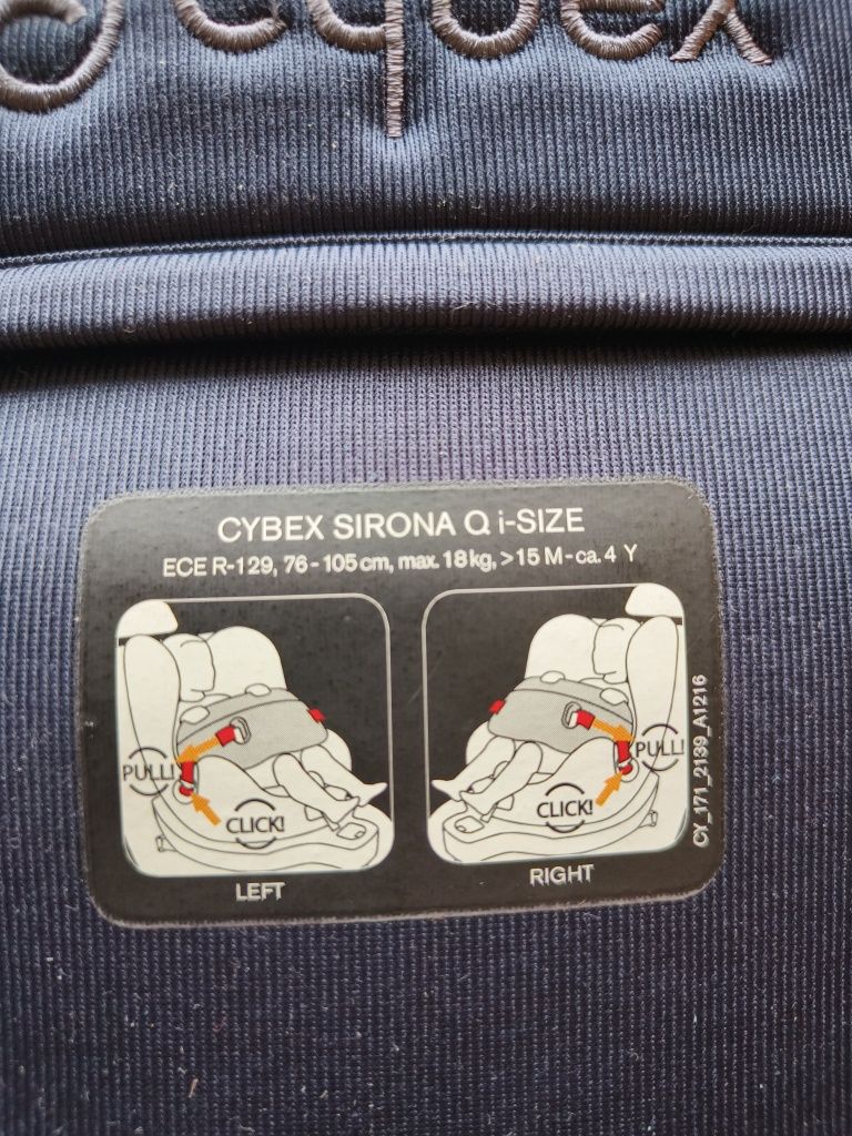 Cybex Sirona Q - I Size 360  isoFix