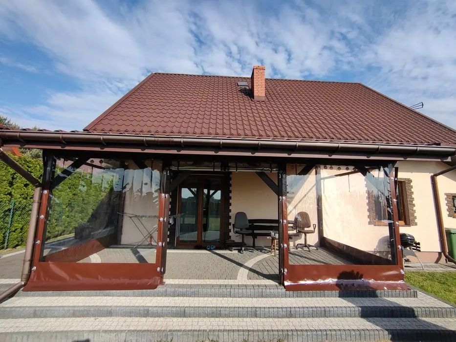 Całoroczna osłona tarasu, altany - POMIAR GRATIS