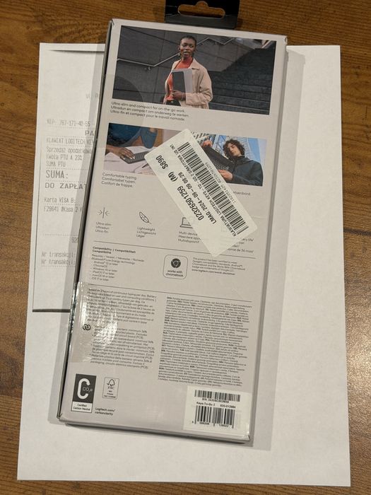 Klawiatura Logitech Keys To Go 2 nowa US