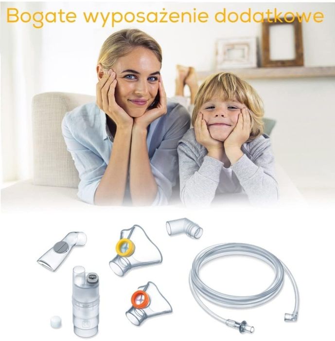 Beurer IH 26 Kids Inhalator z figurką żyrafy do nebulizacji leków