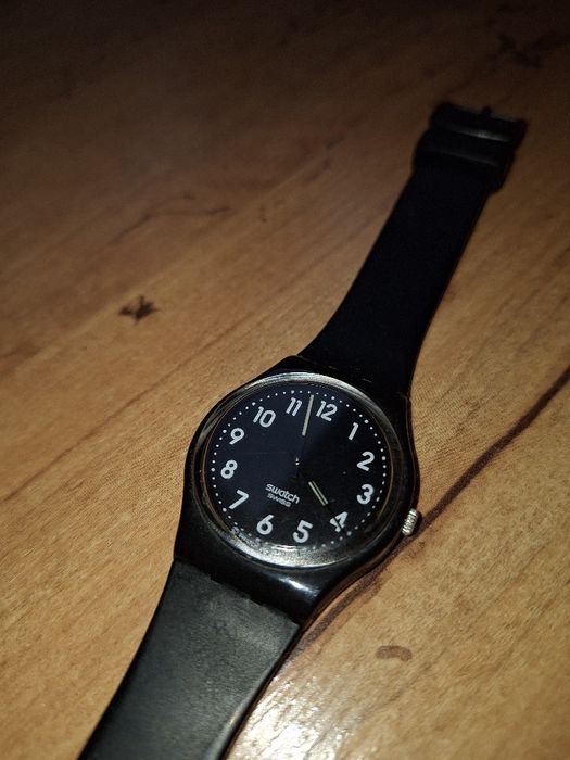 Zegarek SWATCH czarny