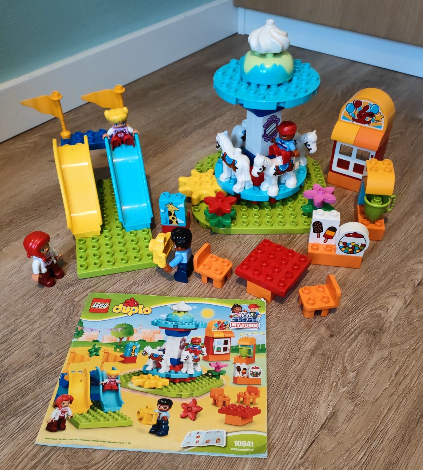 Lego DUPLO wesołe miasteczko 10841 z pudełkiem gratis