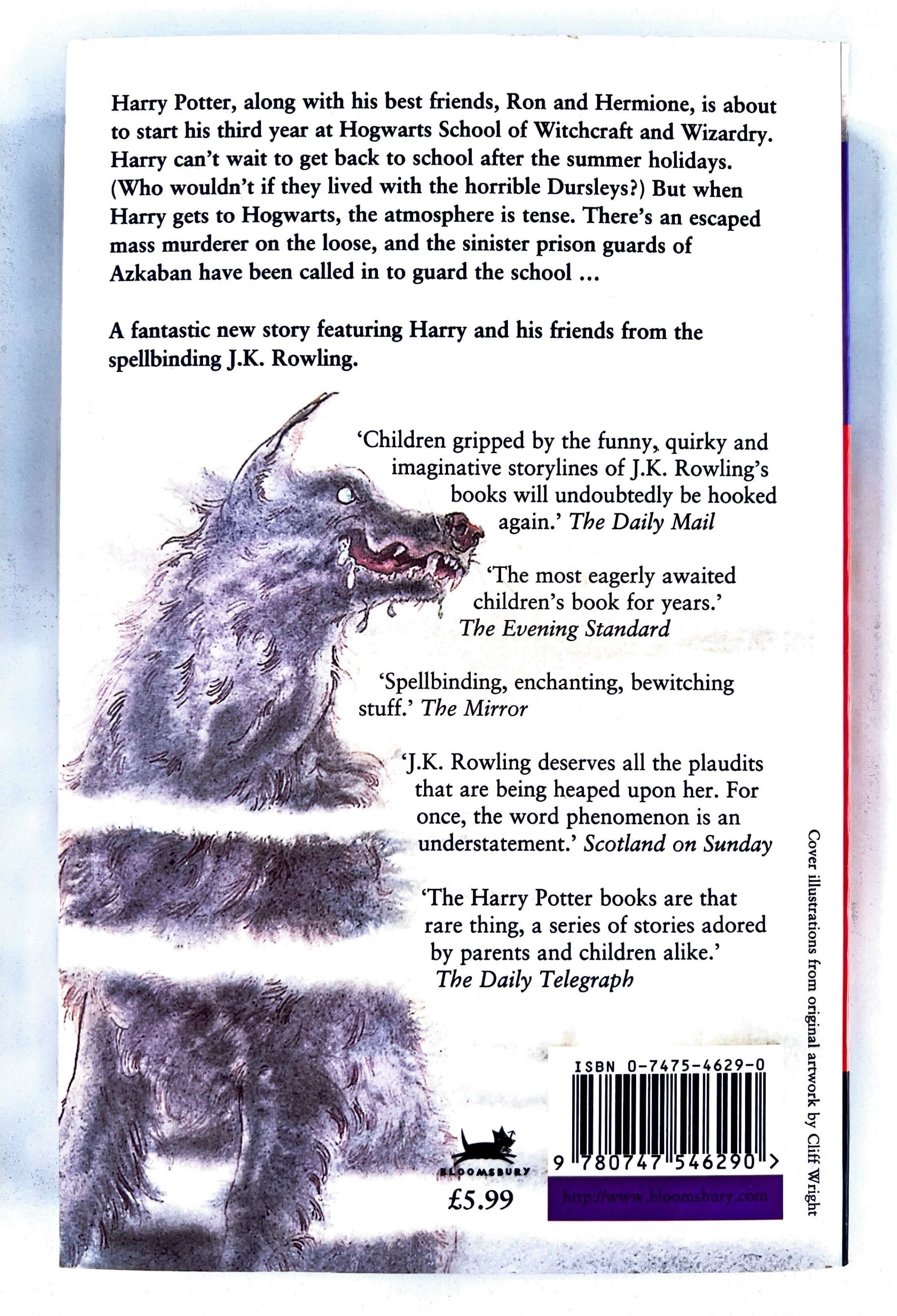 Harry Porter and the prisoner of Azkaban