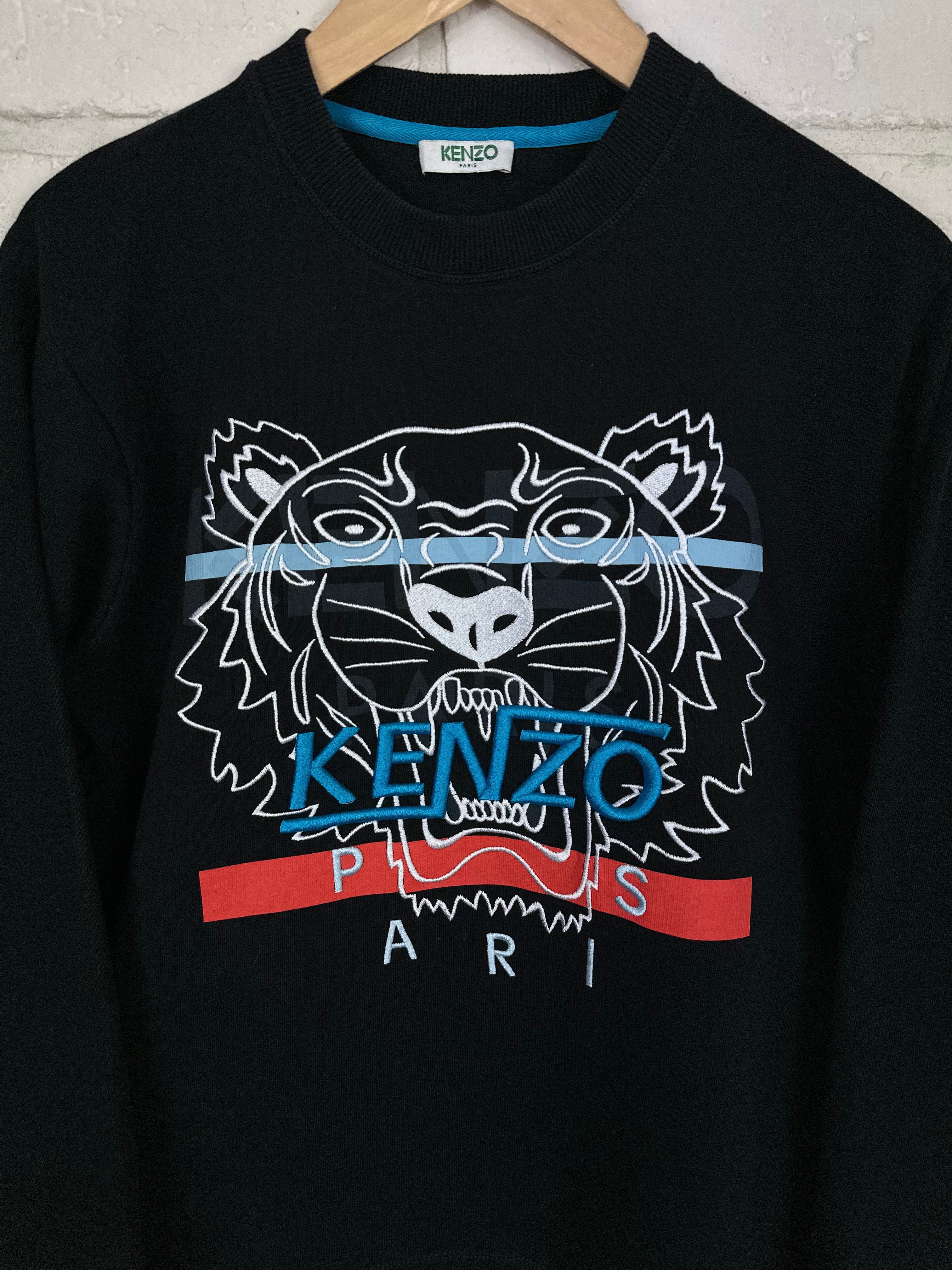 Bluza Kenzo Hyper Tiger Sweat Black