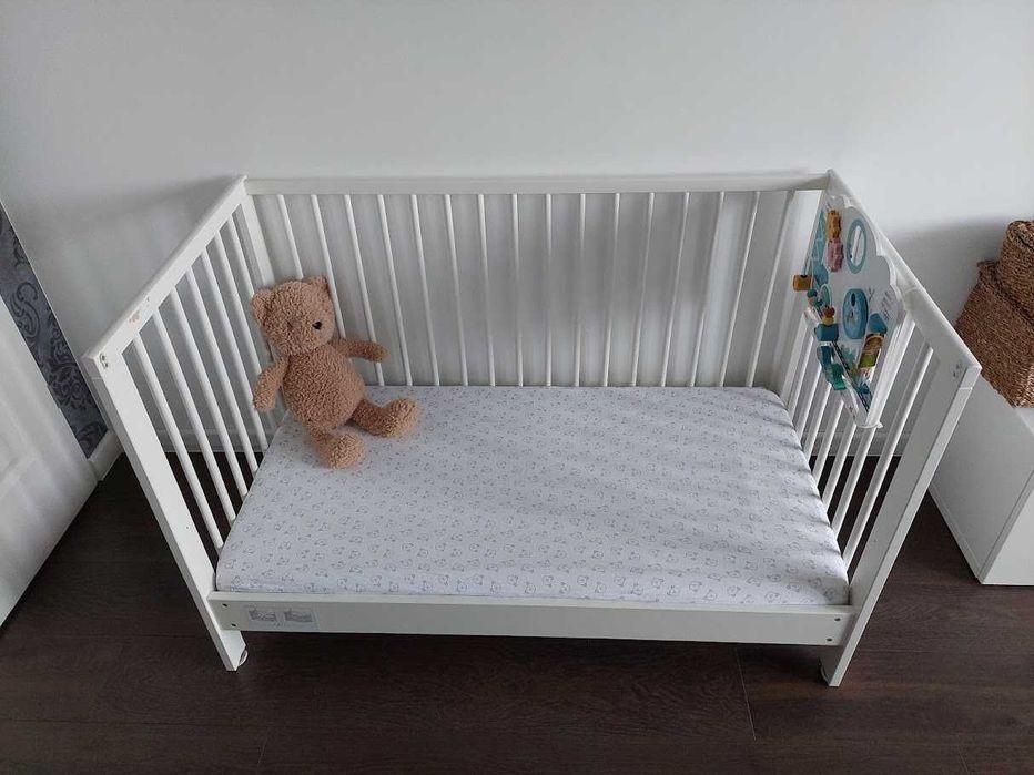 IKEA GULLIVER Łóżko dziecięce, biały, 60x120 cm