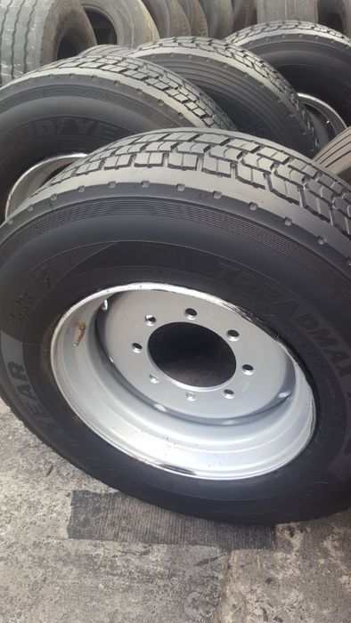 650netto KOŁA DO PRZYCZEP 315/70R22,5 NA 8 OTWORÓW z Tira 98cm ZAREMBA