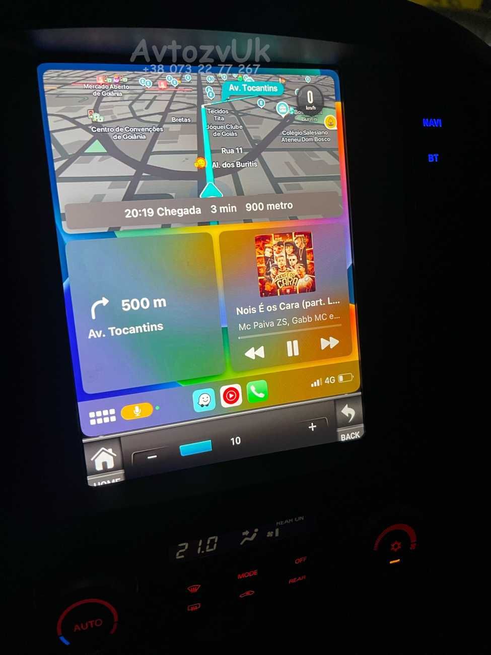Магнитола PAJERO Mitsubishi Vagon Rockford Паджеро CarPlay Android 14