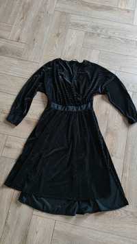 Czarna sukienka Selected Denmark rozmiar S