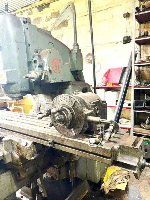 Frezarka - likwidacja zakładu mechanicznego