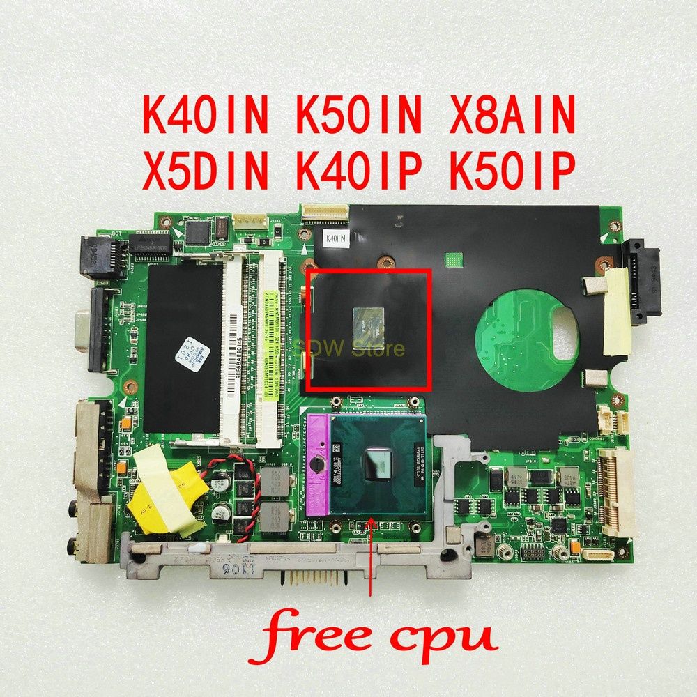 Материнка асус asus k50in k50in k50ip k40in k40in