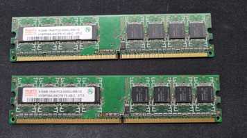 Pamięć RAM Hynix 512MB 1Rx8 PC2-5300U-555-12