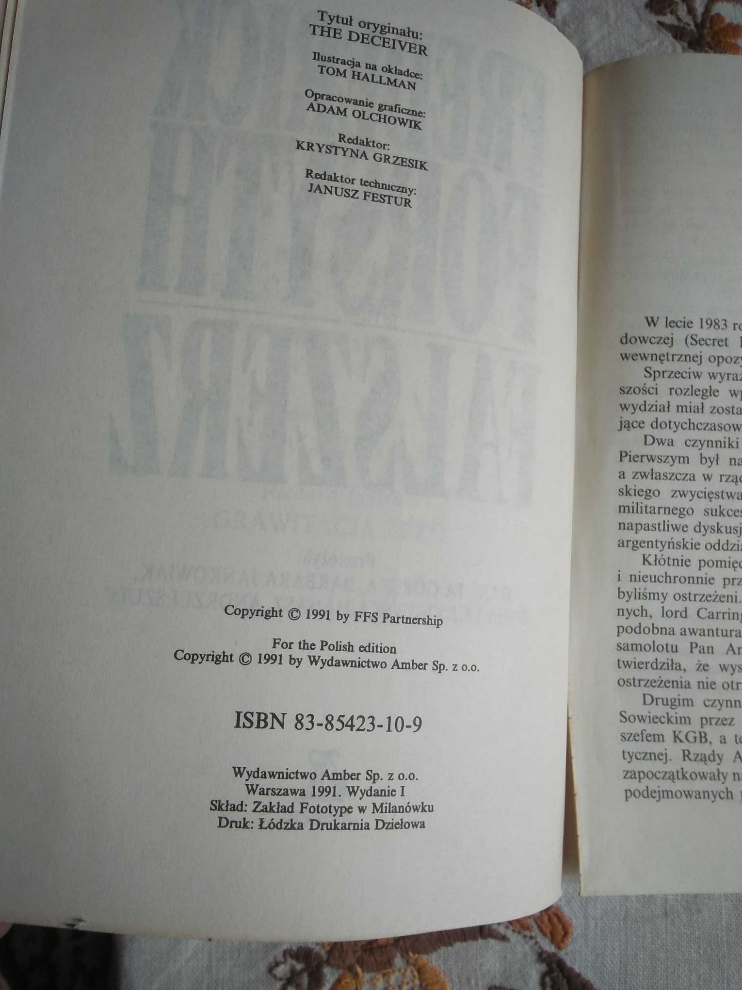 Frederick Forsyth-Fałszerz.