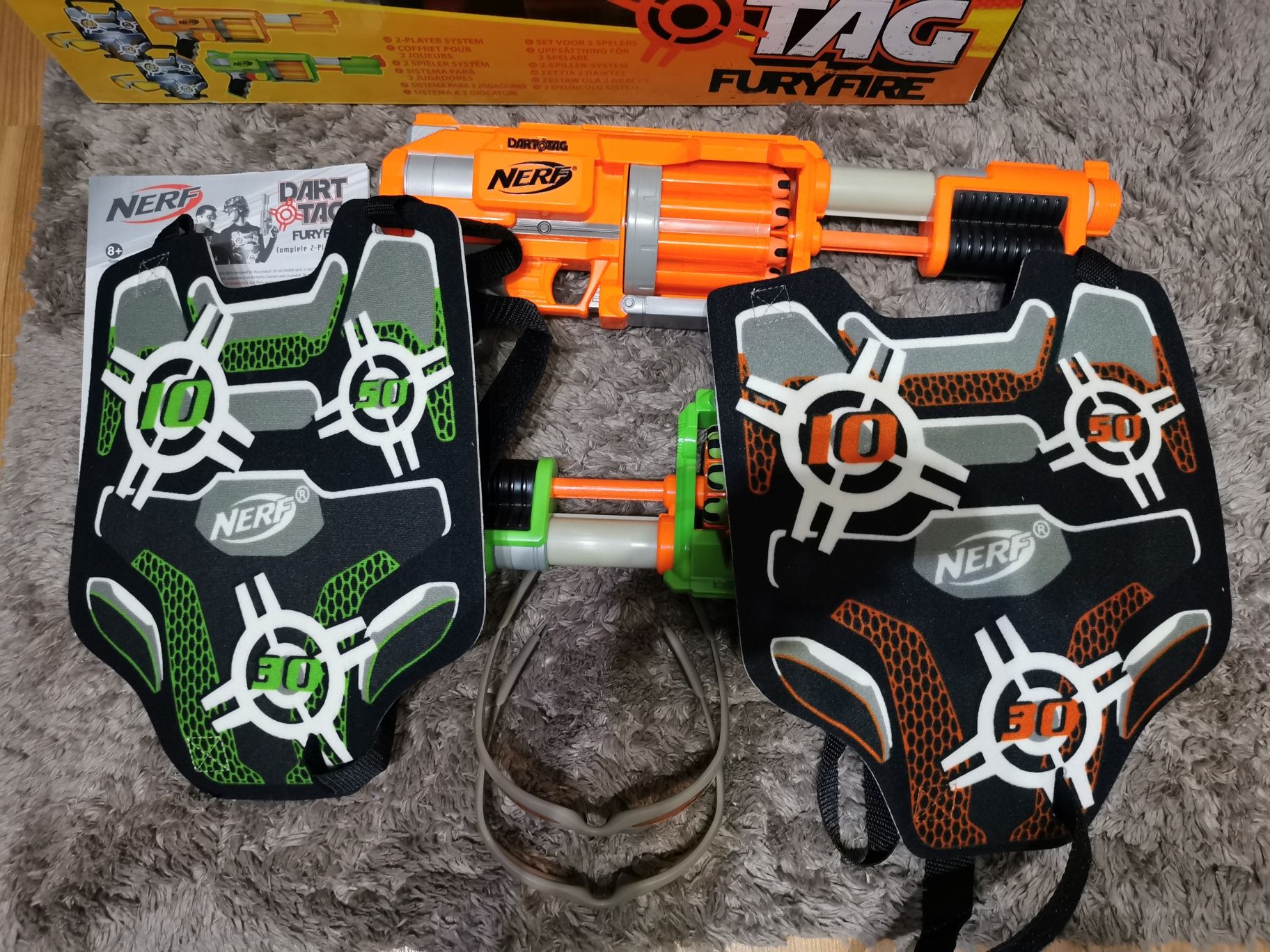 Zestaw Nerf Dart Tag Furyfire