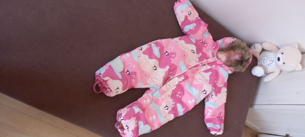 Kombinezon zimowy dziewczęcy 92/98