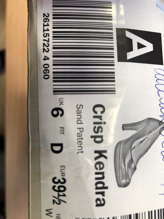 Туфлі clarks 39 размера, стан відмінний, устілка  25,8 см