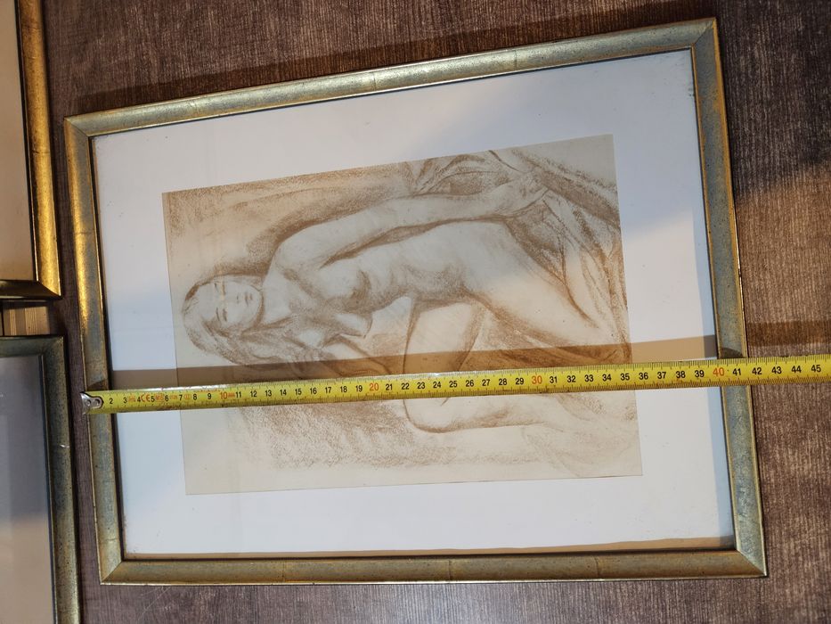 Obrazy akt kobiecy 3 szt