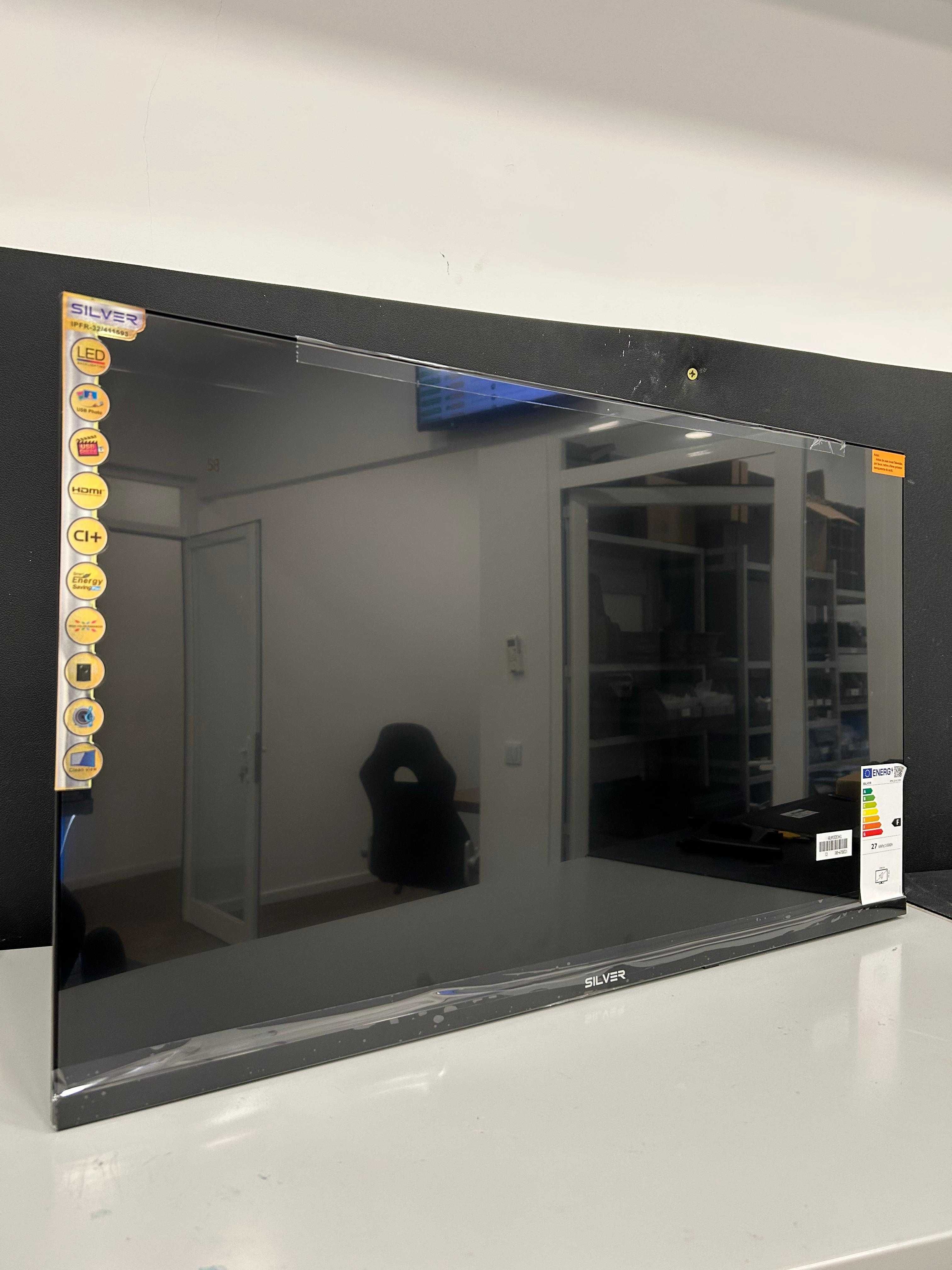 TV LED 32” SILVER – NOVA na Caixa!