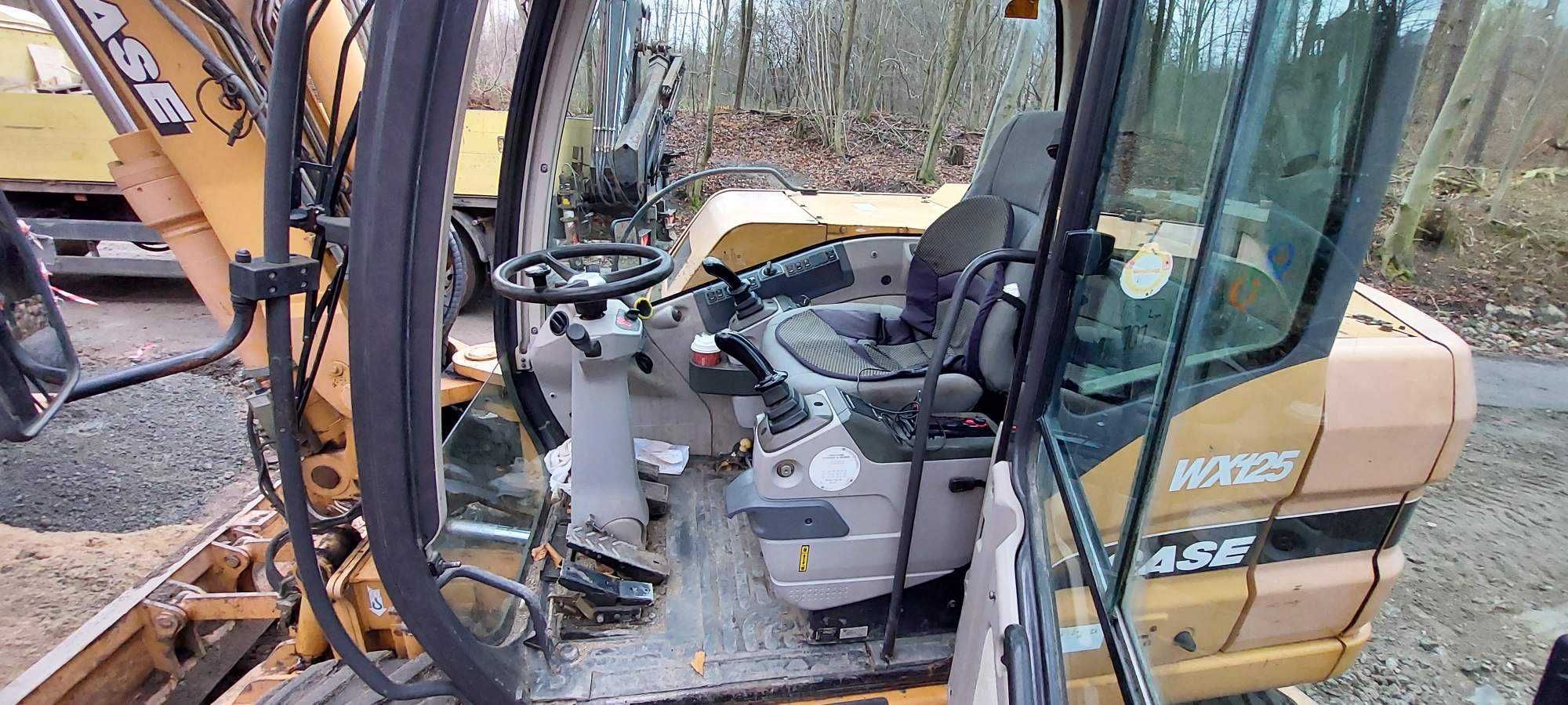 Koparka kołowa obrotowa Case WX125,  2008 rok PILNIE SPRZEDAM