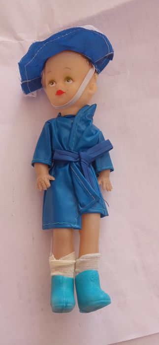 Lalka kiosk PRL jak nowa