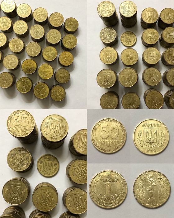 Деньги разных годов и стран/США/Украина/ссср/Европа/коллекционные