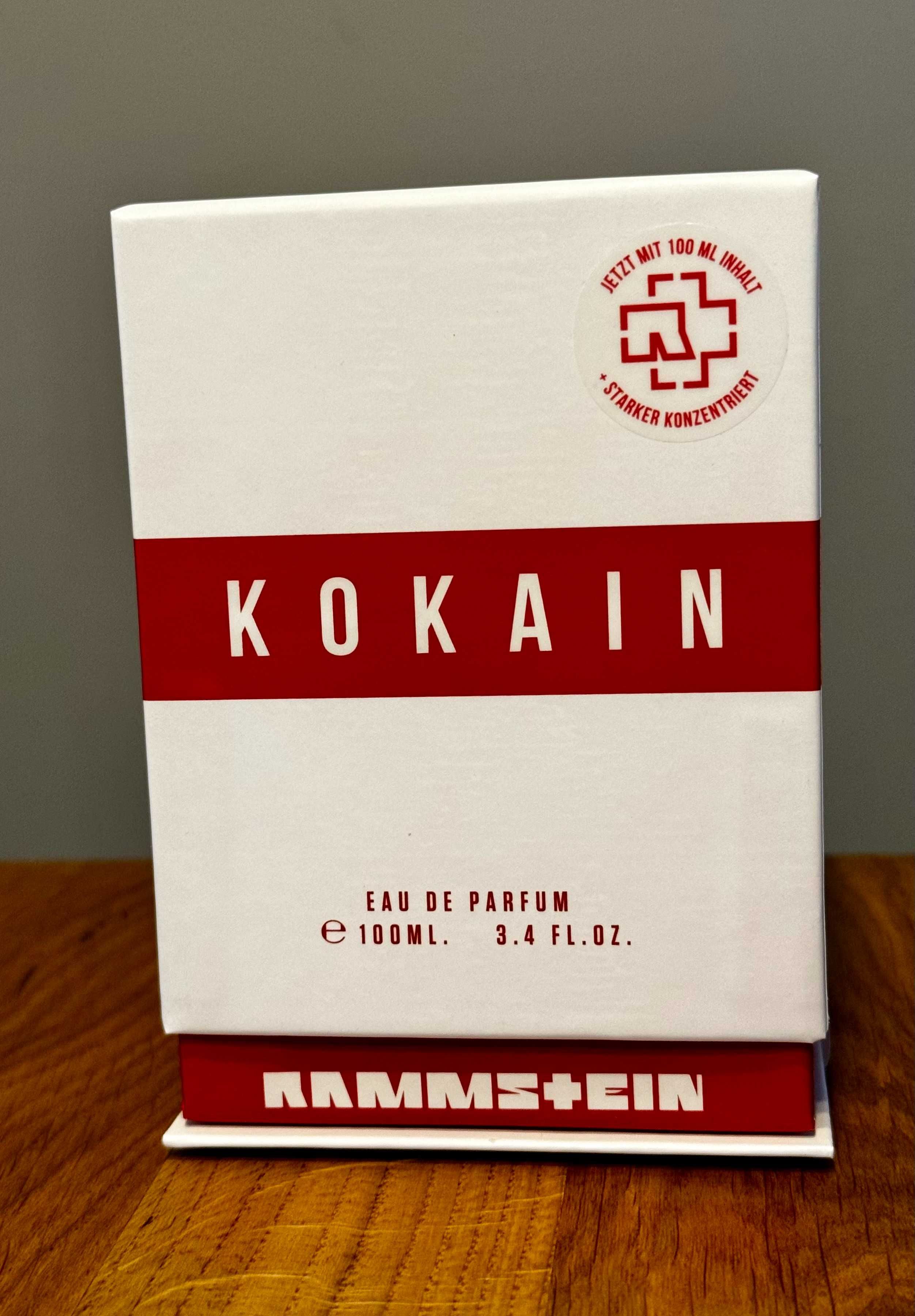 Rammstein Kokain perfumy EDP 100ml - NOWE, NIE OTWIERANE!