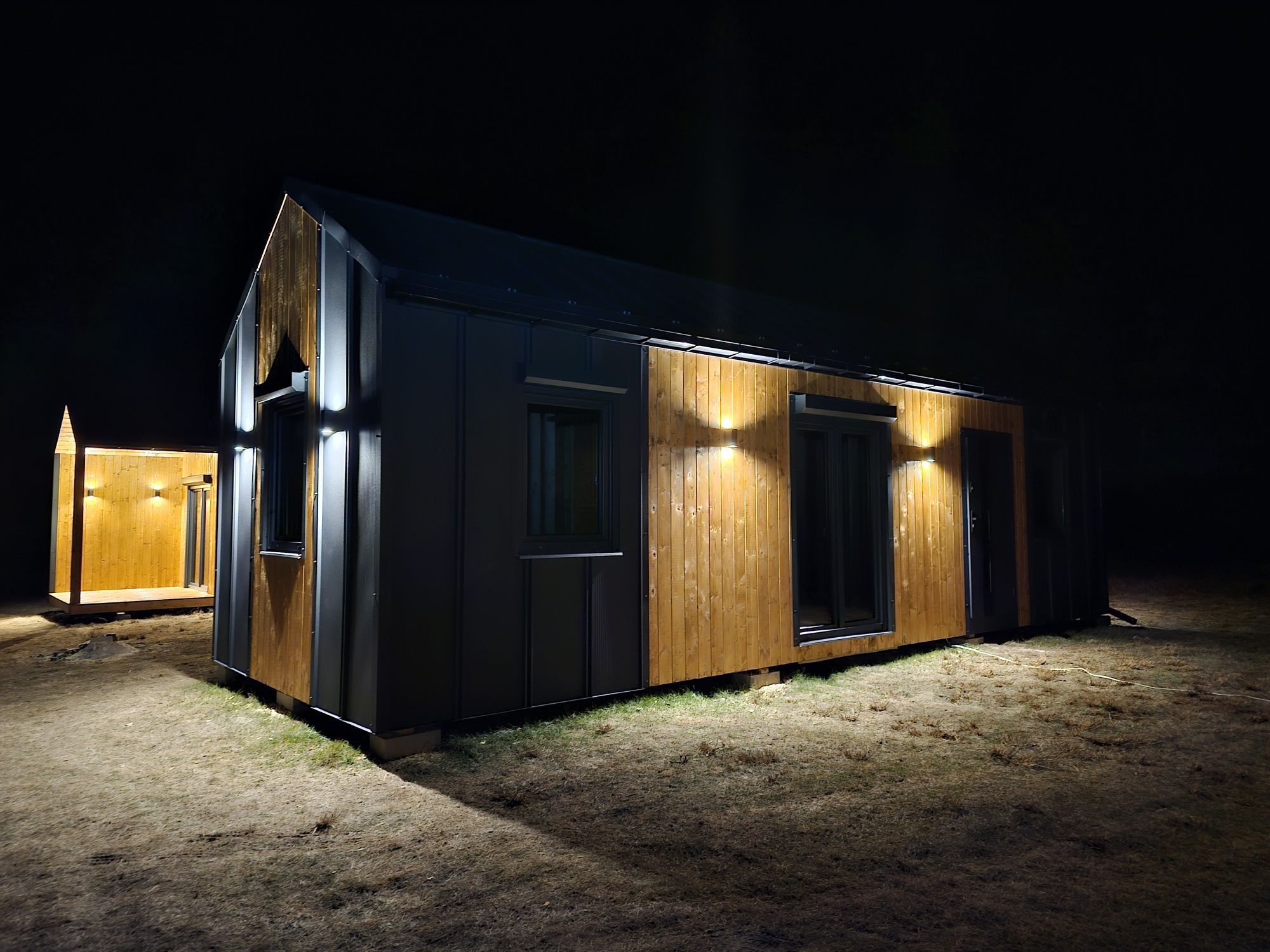 Domek mobilny tiny house 40m2 caloroczny