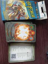 Keyforge Czas wstąpienia starter set, tracker i mata tcg