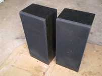 Par de colunas Sanyo Hifi de 3 vias grandes