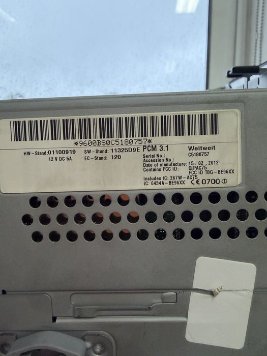 Radio Porsche Panamera Original 2012 com carplay