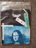 T-shirt męski rozmiar S Mona Lisa Off White