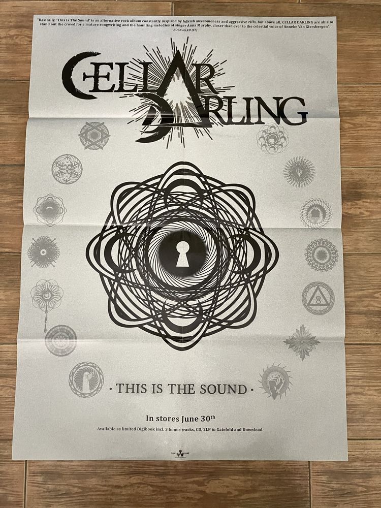 Poster Cellar Darling - This is the Sound - Original Nuclear Blast