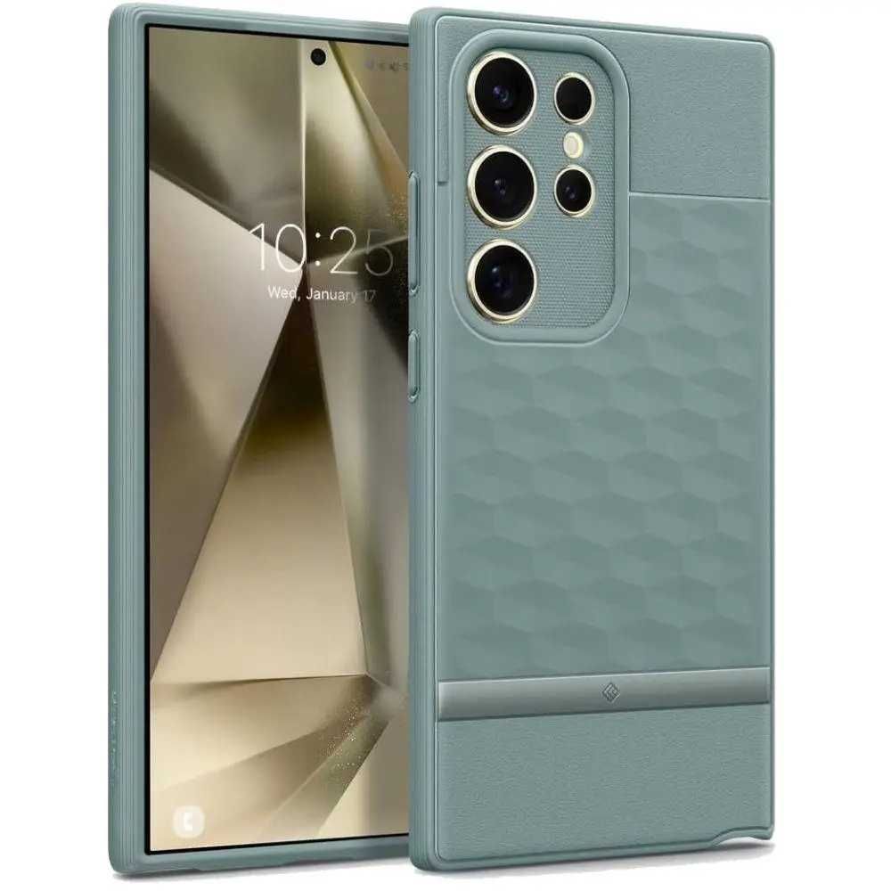 Чехол Caseology Parallax для Samsung Galaxy S24 Ultra Sage Green