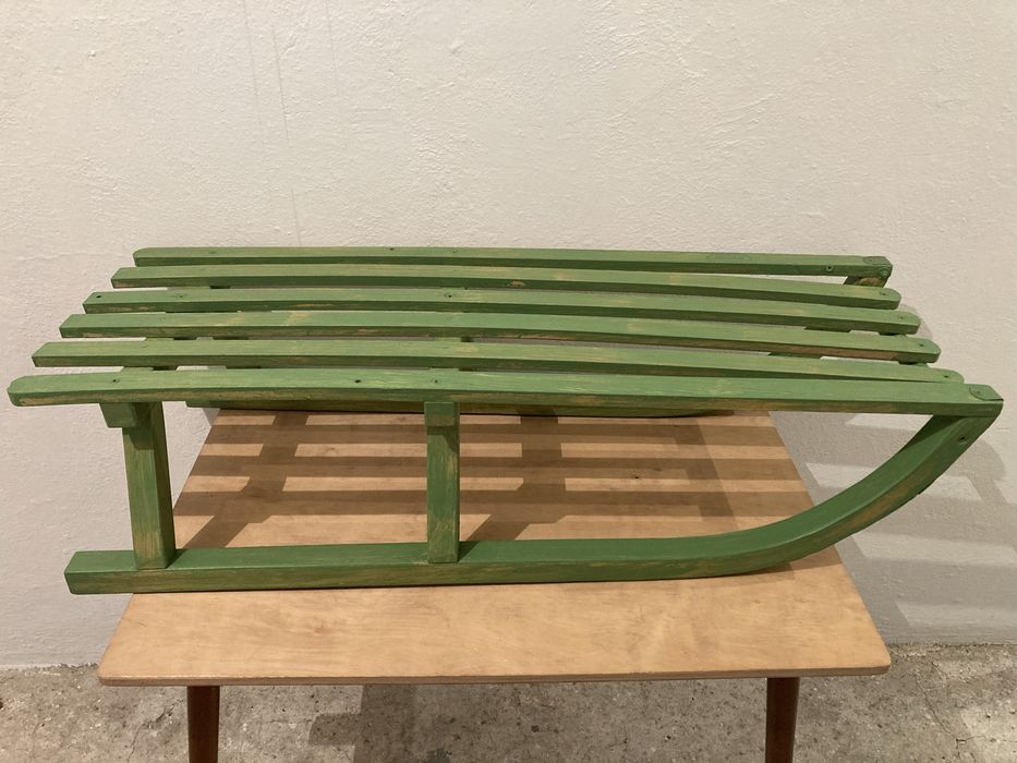 Dostawa gratis sanki drewniane małe 85x30x22