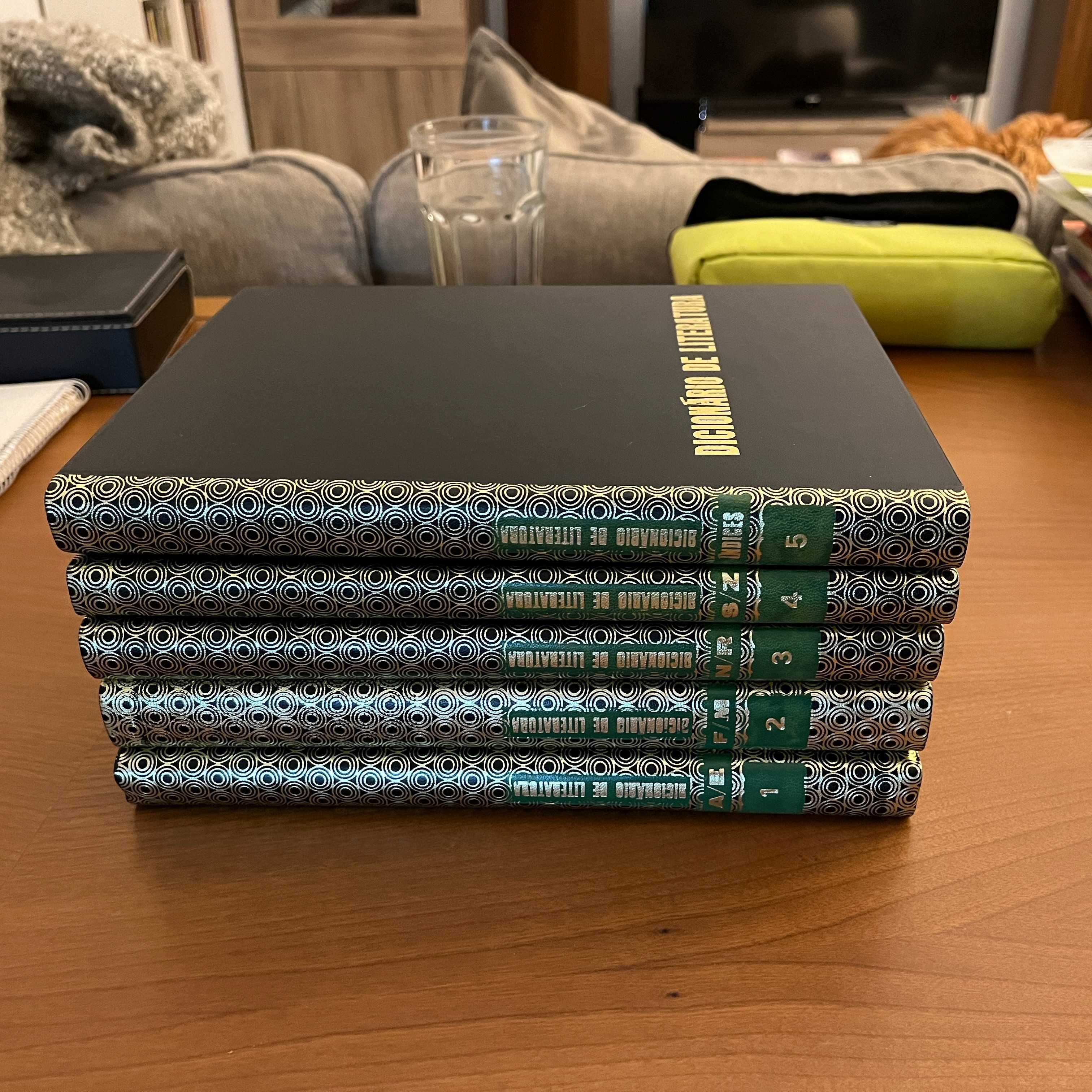Dicionário de Literatura (5 volumes, completo)