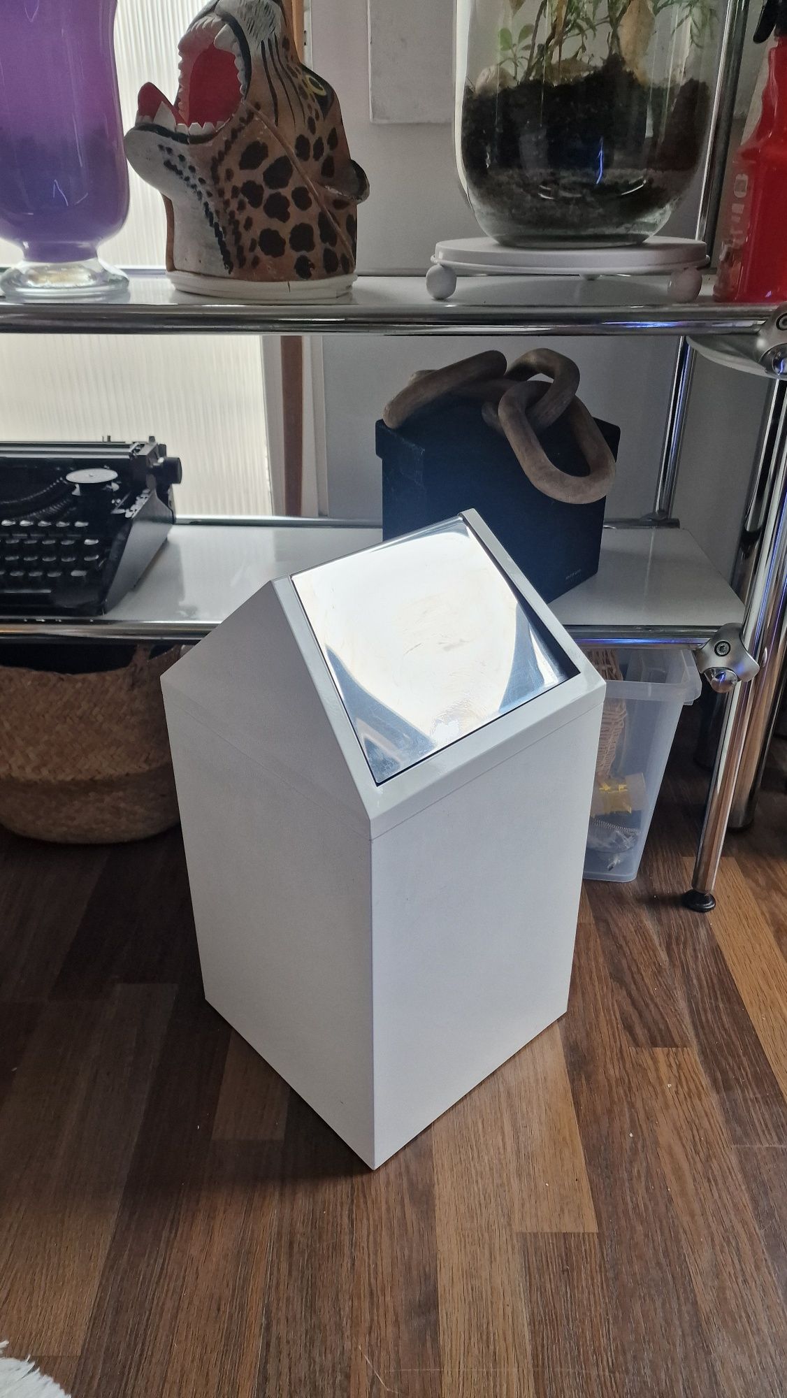 Pojemnik na śmieci 40 l Stal nierdzewna