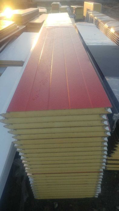 Płyta warstwowa 40mm/ długości od 2-4m, mix kolorów/ NOWA II gat