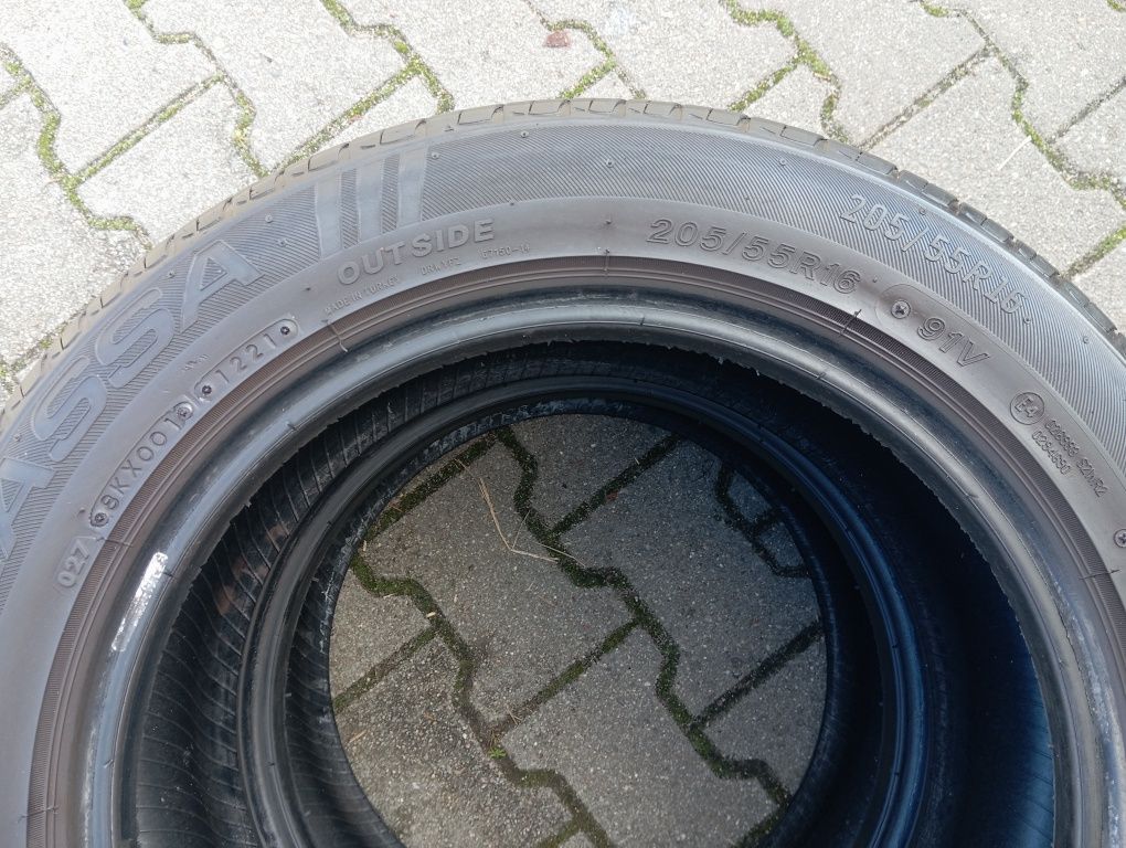2szt lato tureckie lassa driveways 205/55/16  rok 2021