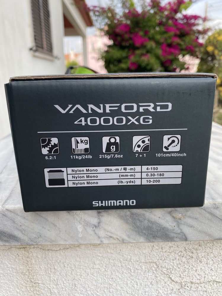 Carreto Shimano Vanford 4000XG