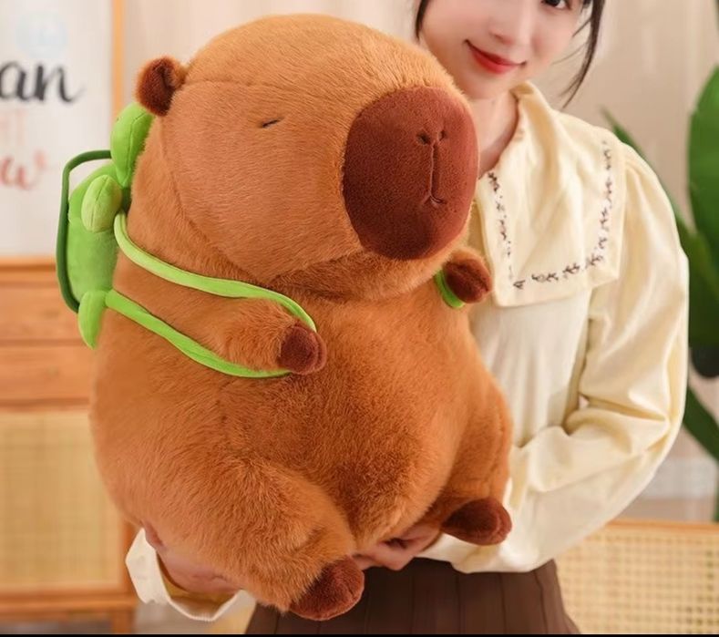 Капібара 23 30 40 48 75 100 см іграшка м'яка копібара капибара игрушка