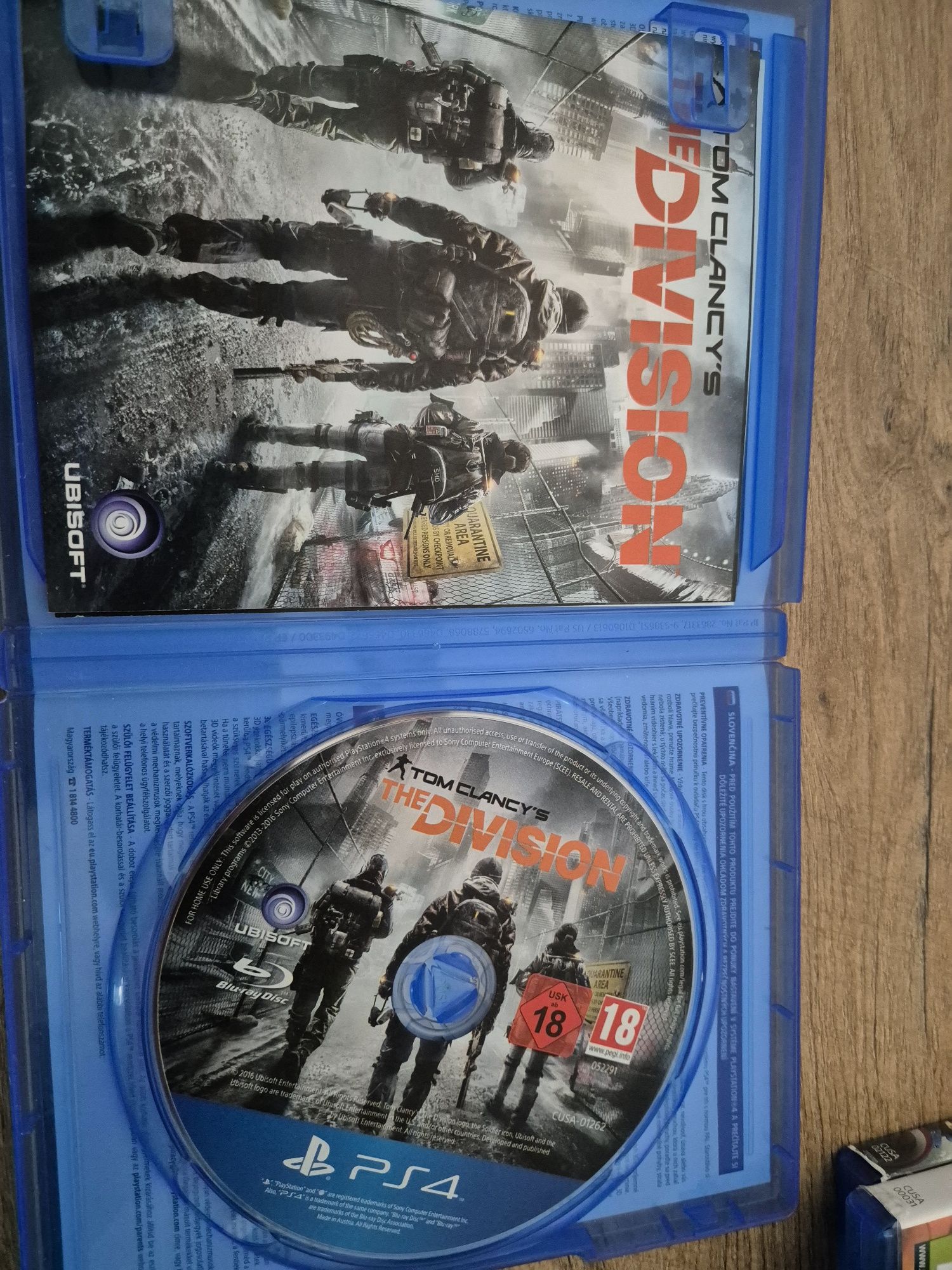 Gra ps4  the division