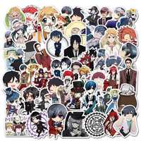 Naklejki Black Butler Kuroshitsuji Mroczny Kamerdyner Anime 50 sztuk