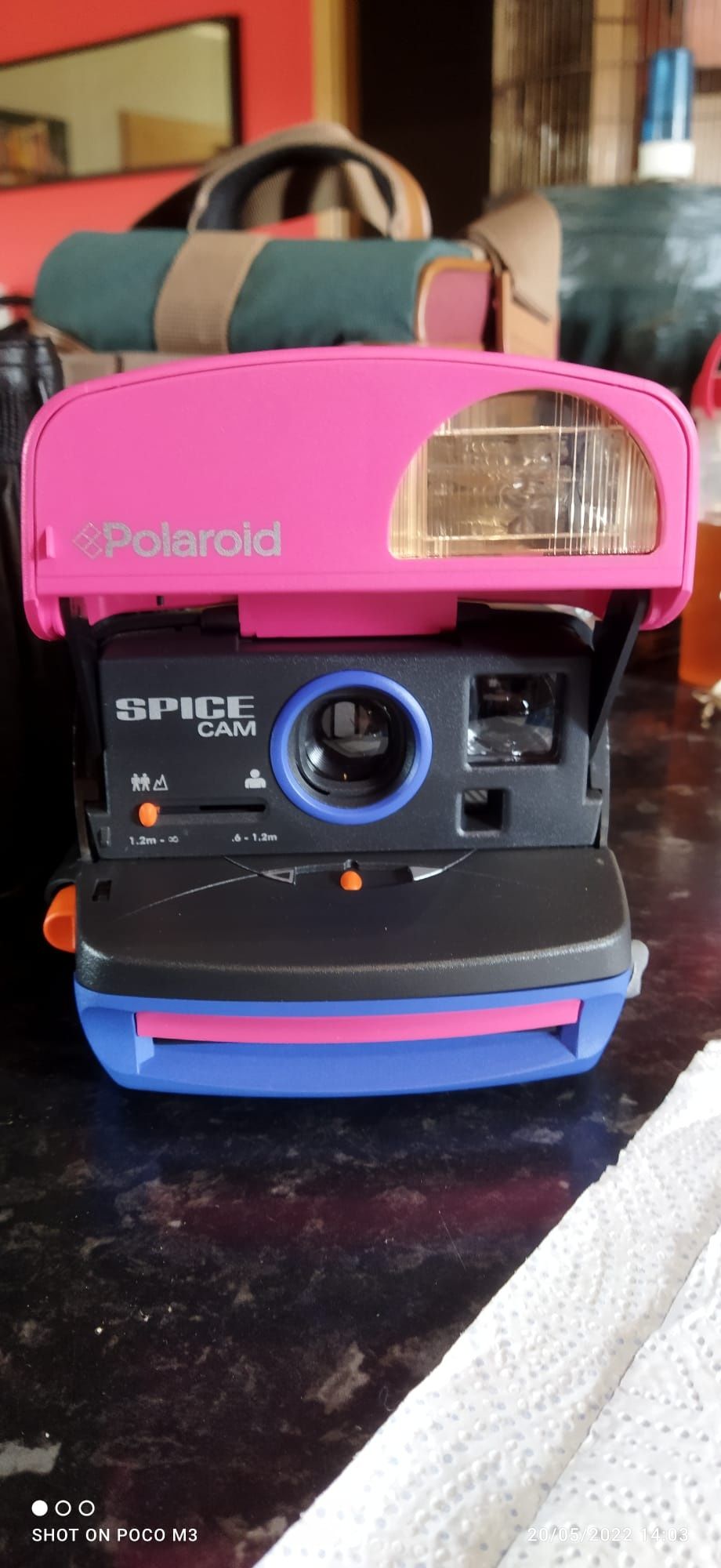 Máquina fotográfica Polaroid Spice Cam