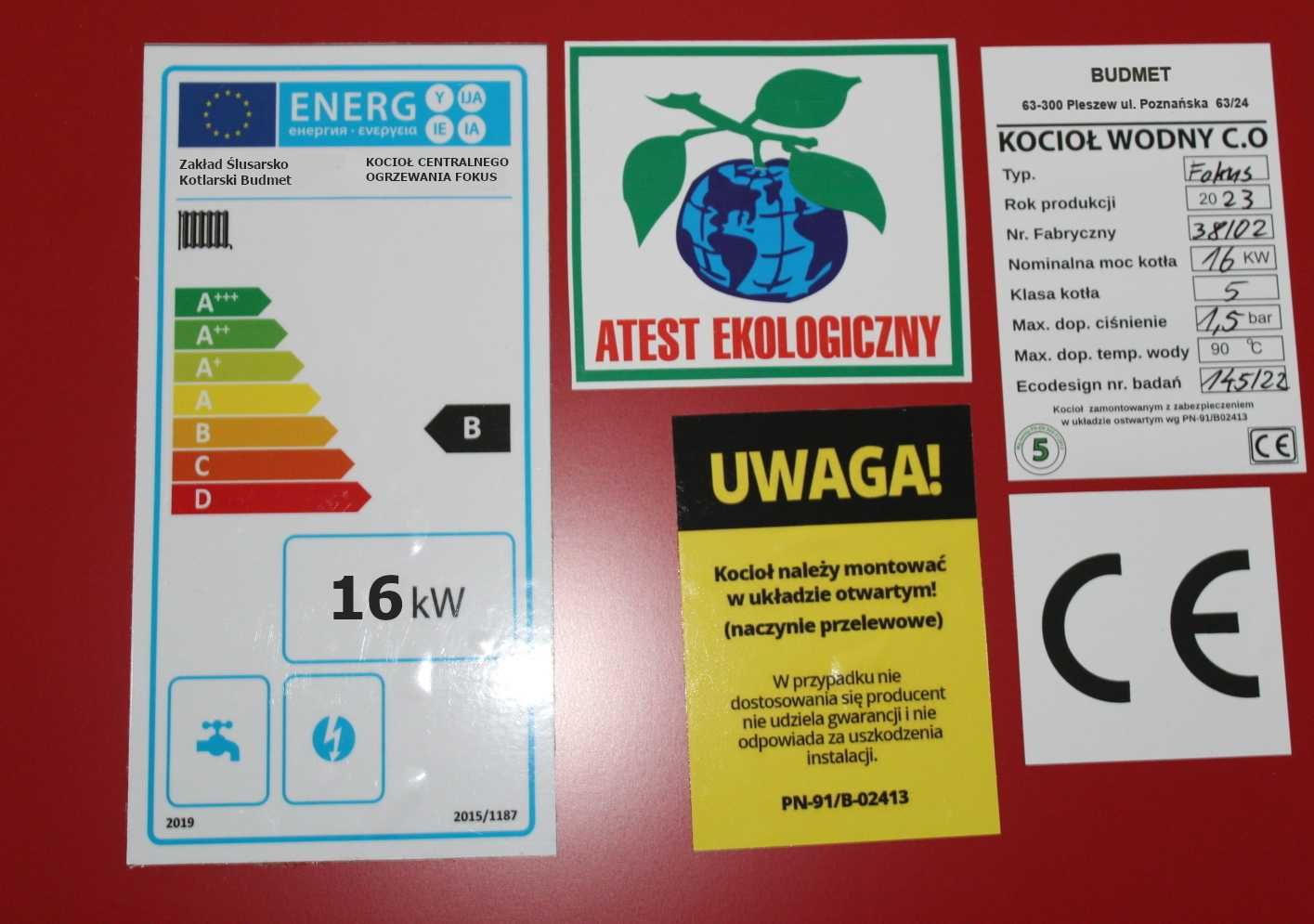 KOTŁY 16 kW do 140m2 UniwersumEKO KOCIOŁ Piece PIEC Węglowy