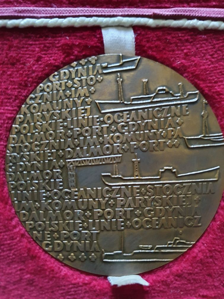 Medal pamiątkowy GDYNIA - PRL