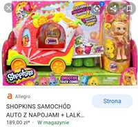 Shopkins owocowe auto, lalka Nowe