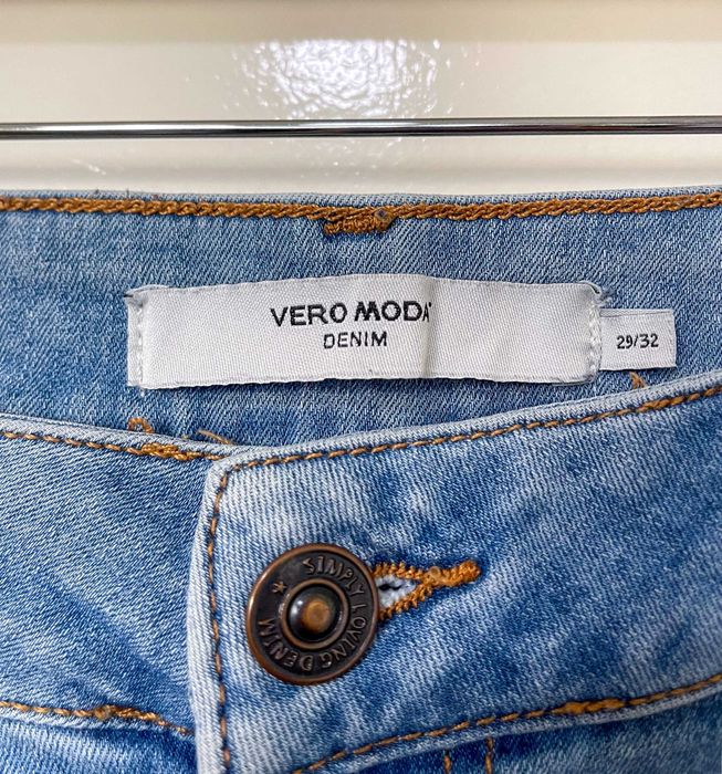 Calças jeans ganga claras Vero Moda -  Skinny, 32