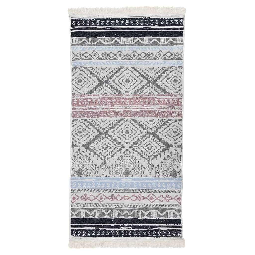 LOFT BOHO Dywan bawełniany szary 80 x 150, 100% bawełna, nowoczesny