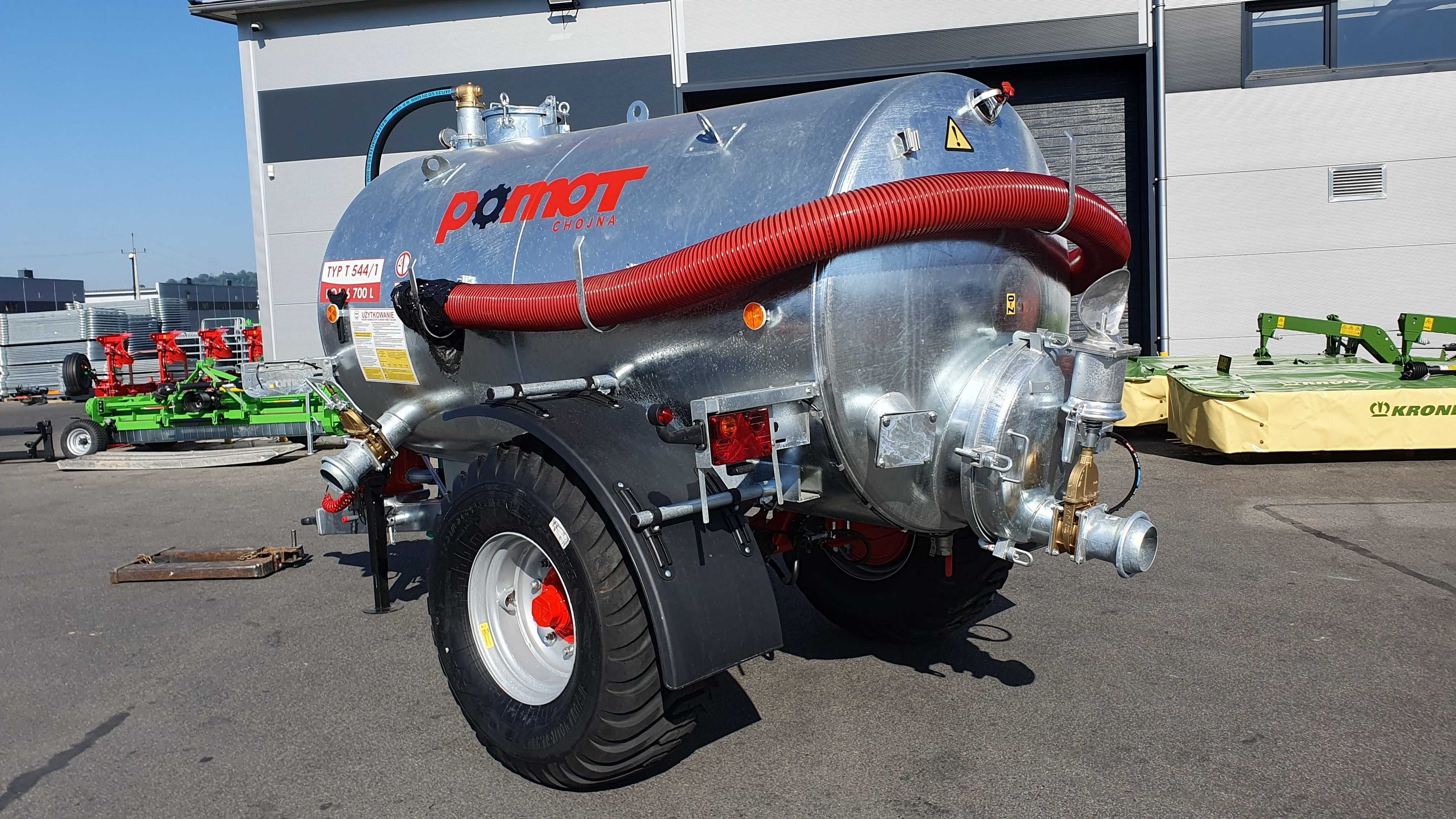 Wóz asenizacyjny beczka POMOT T544/1 6700 L / Meprozet