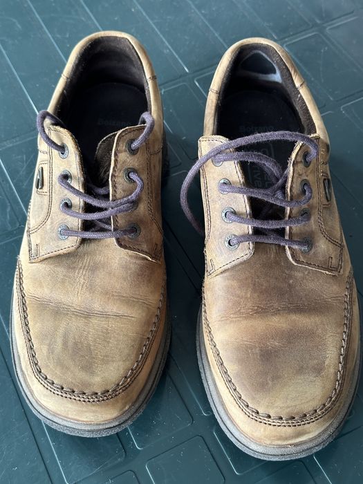 Sapatos em pele homem “Camel”